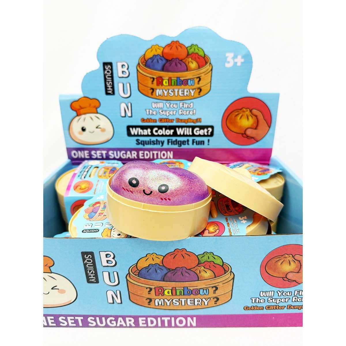 Maltose Mystery Dumpling Squishy with Steamer