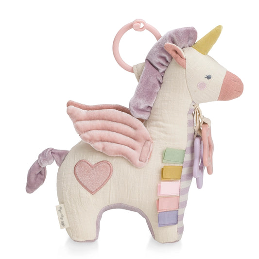 Bespoke Link & Love™ Activity Plush & Teether Toy - Pegasus