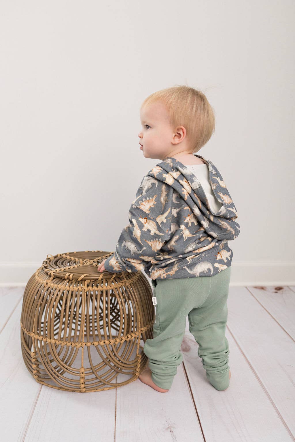 Kids Bamboo Mint Jogger Pants