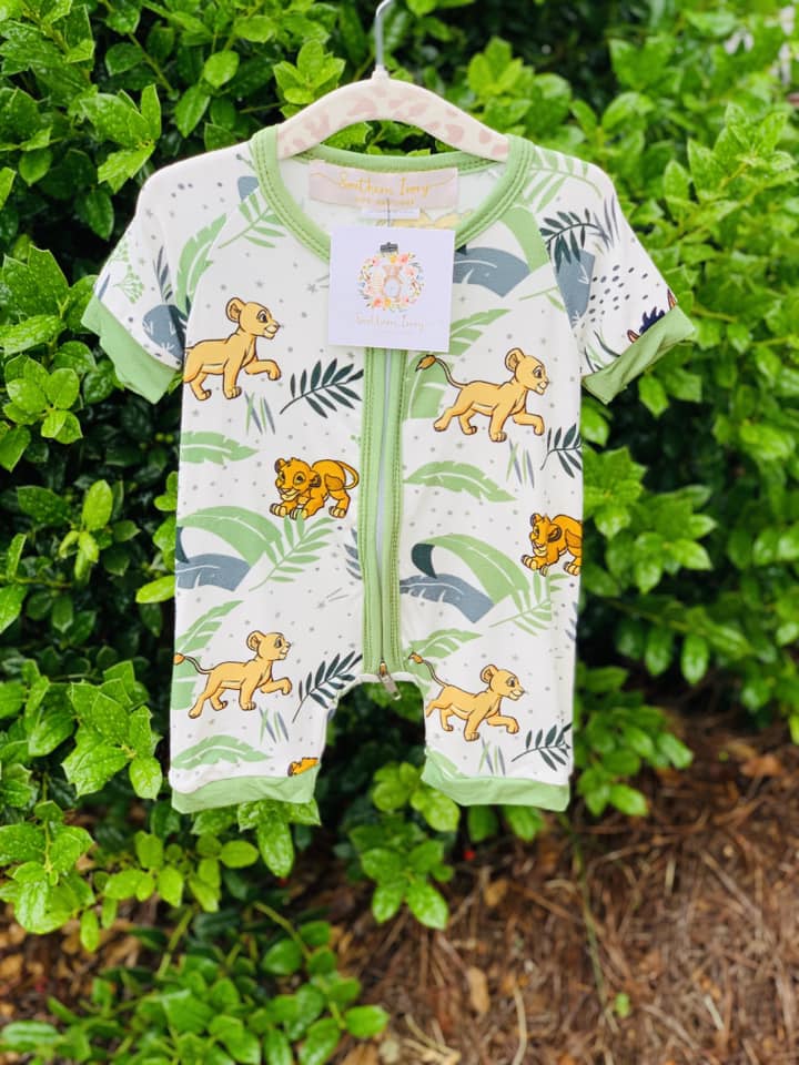 Hakuna Matata Bamboo Short Romper