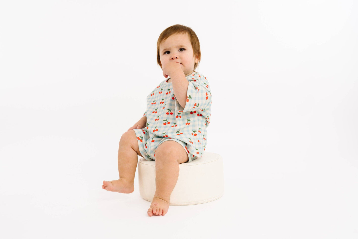 Cherry Picnic Slouchy Set