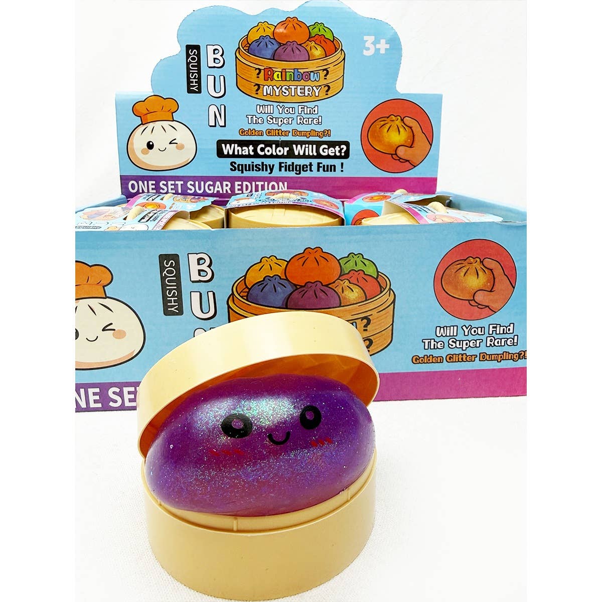 Maltose Mystery Dumpling Squishy with Steamer
