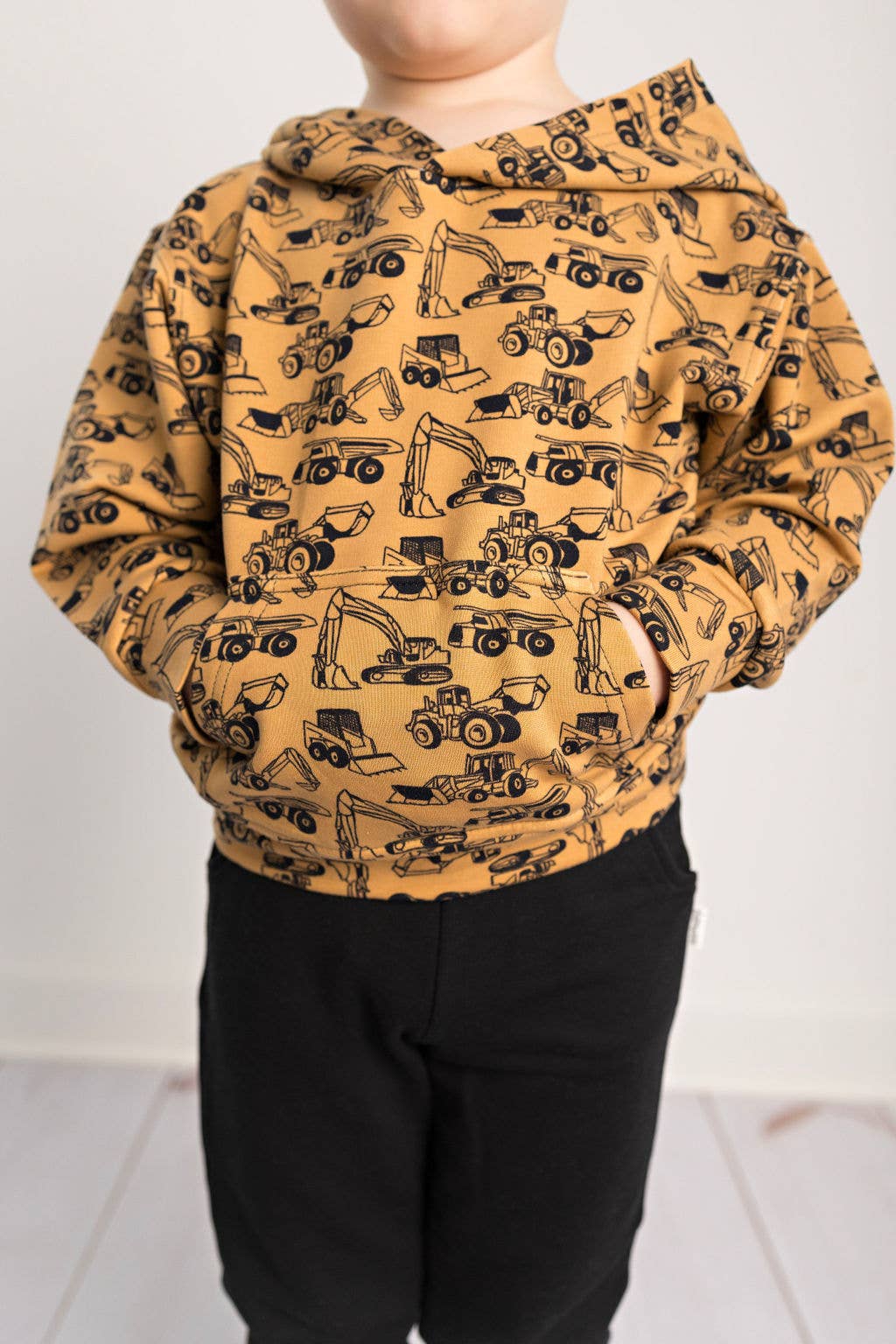 Kids Bamboo Construction Hoodie