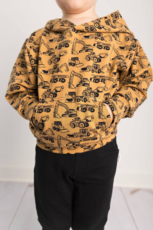 Kids Bamboo Construction Hoodie