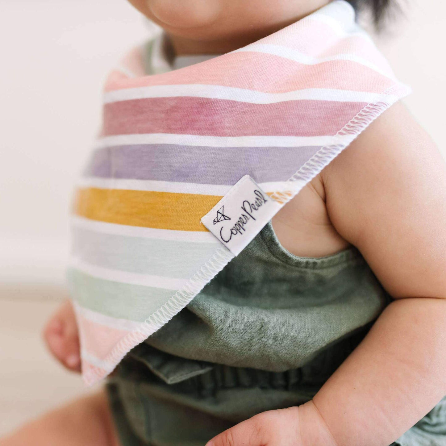 4 Pack Baby Bandana Bibs - Hope