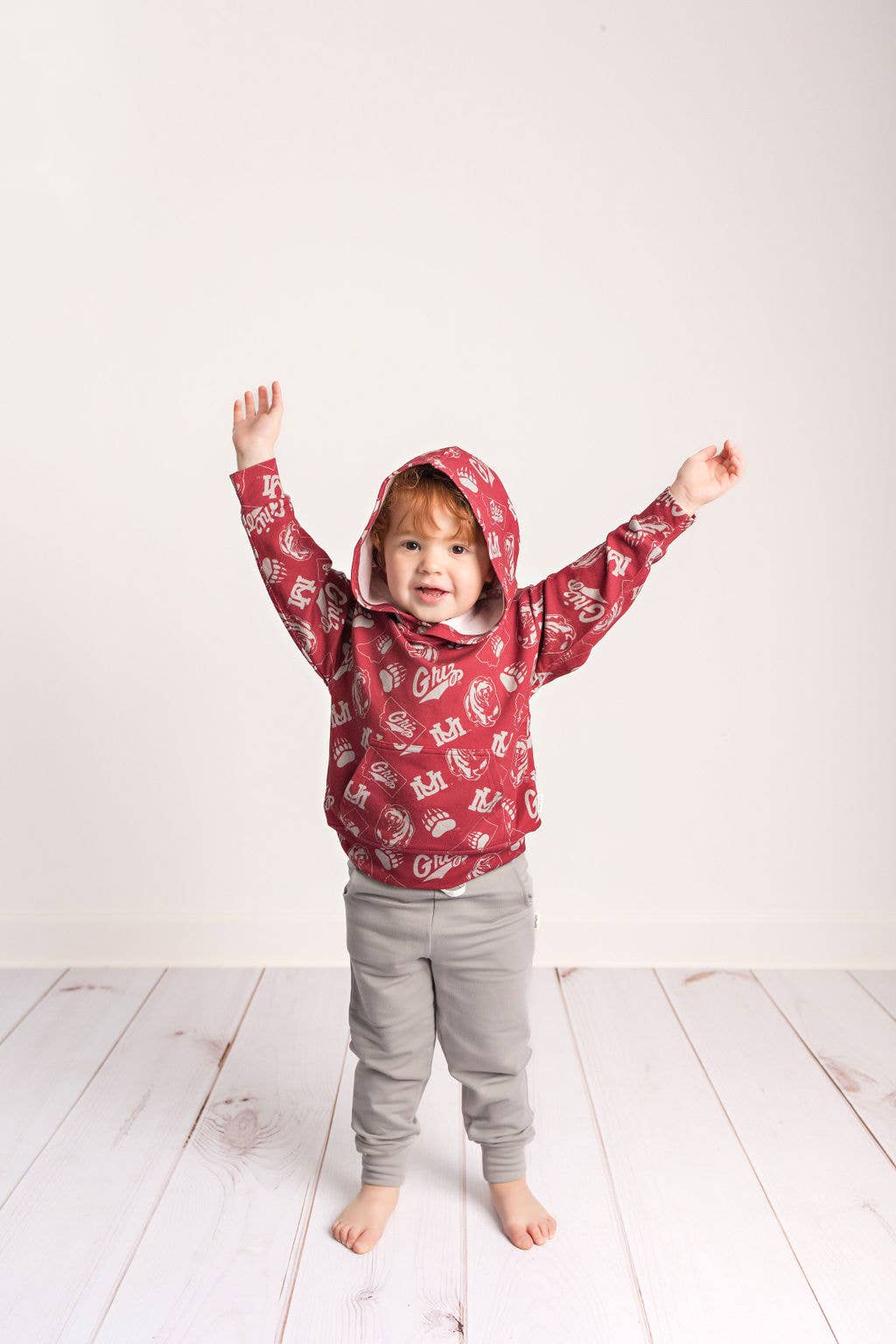 Kids Bamboo Grey Jogger Pants