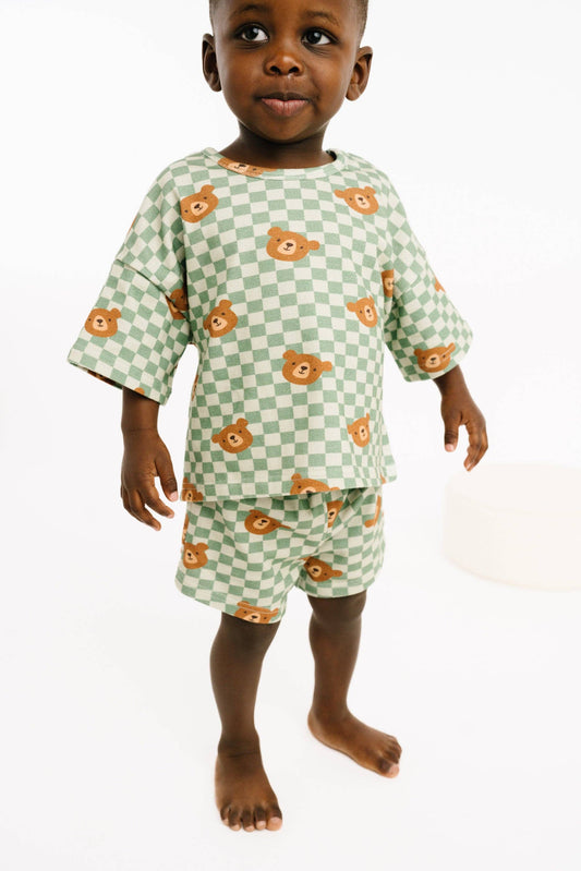 Teddy Bear Slouchy Set