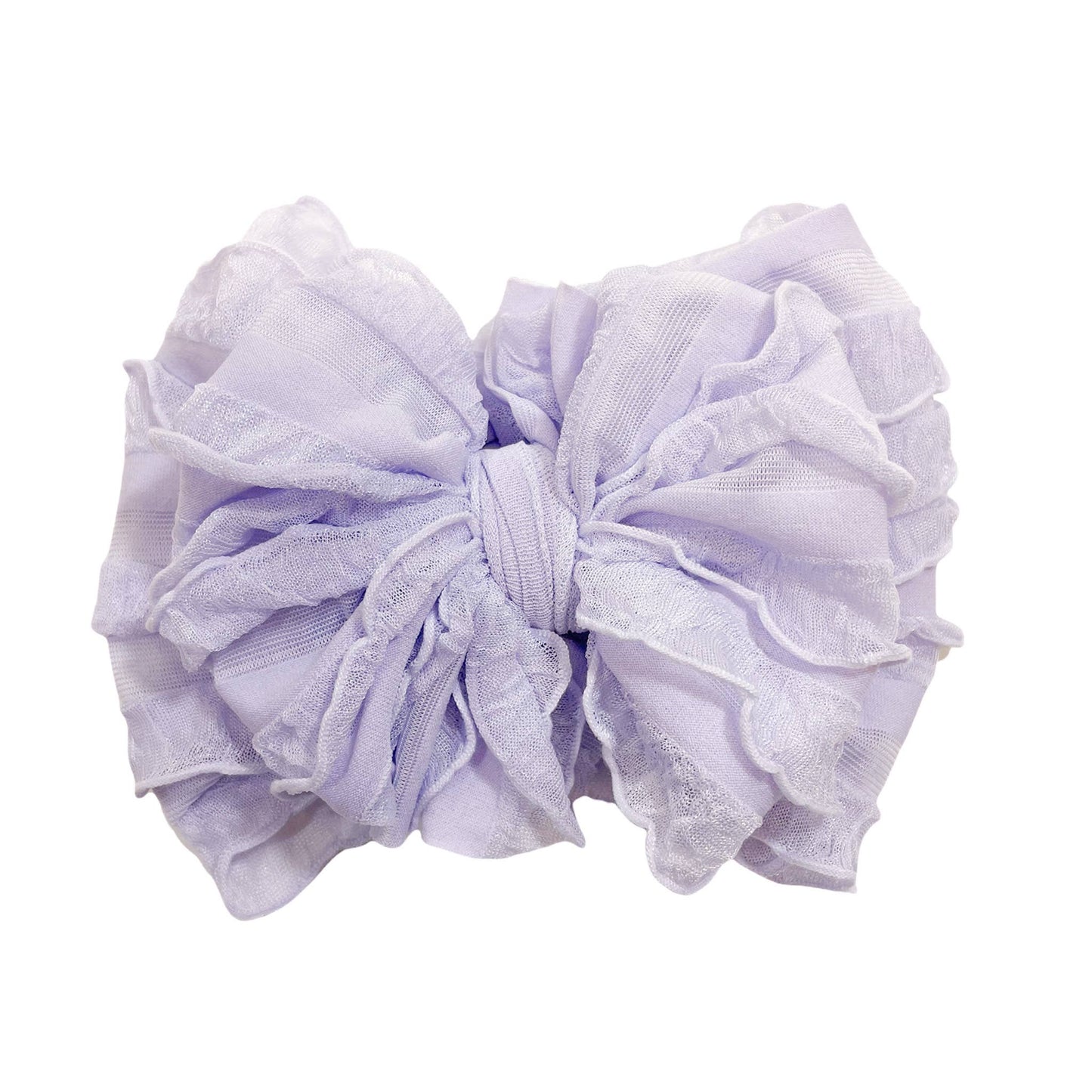 Lavender Ruffled Headband