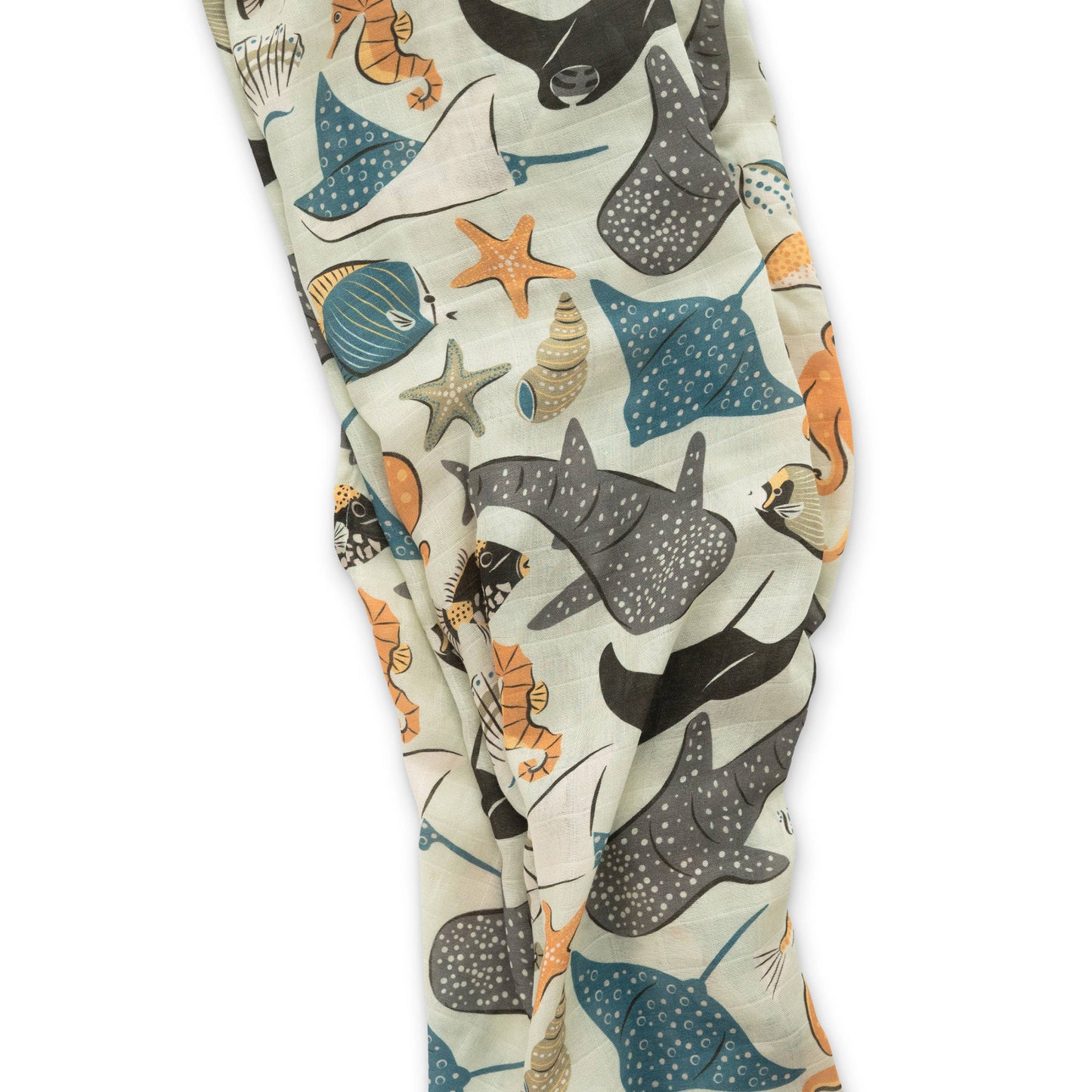 Seabound Muslin Swaddle Blanket