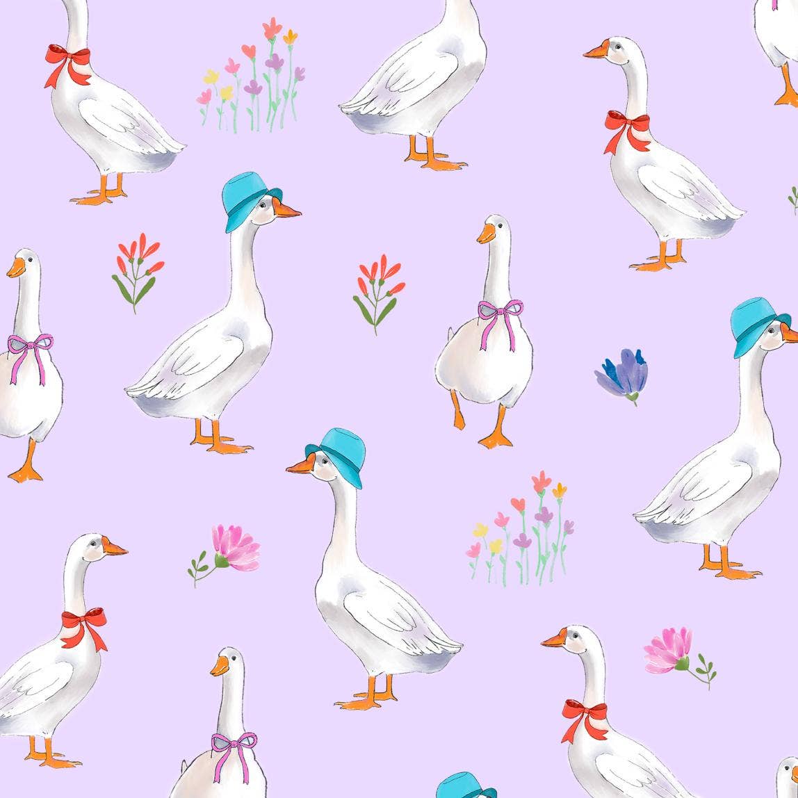 Muslin Quilt Baby & Kids Blanket Goose Parade