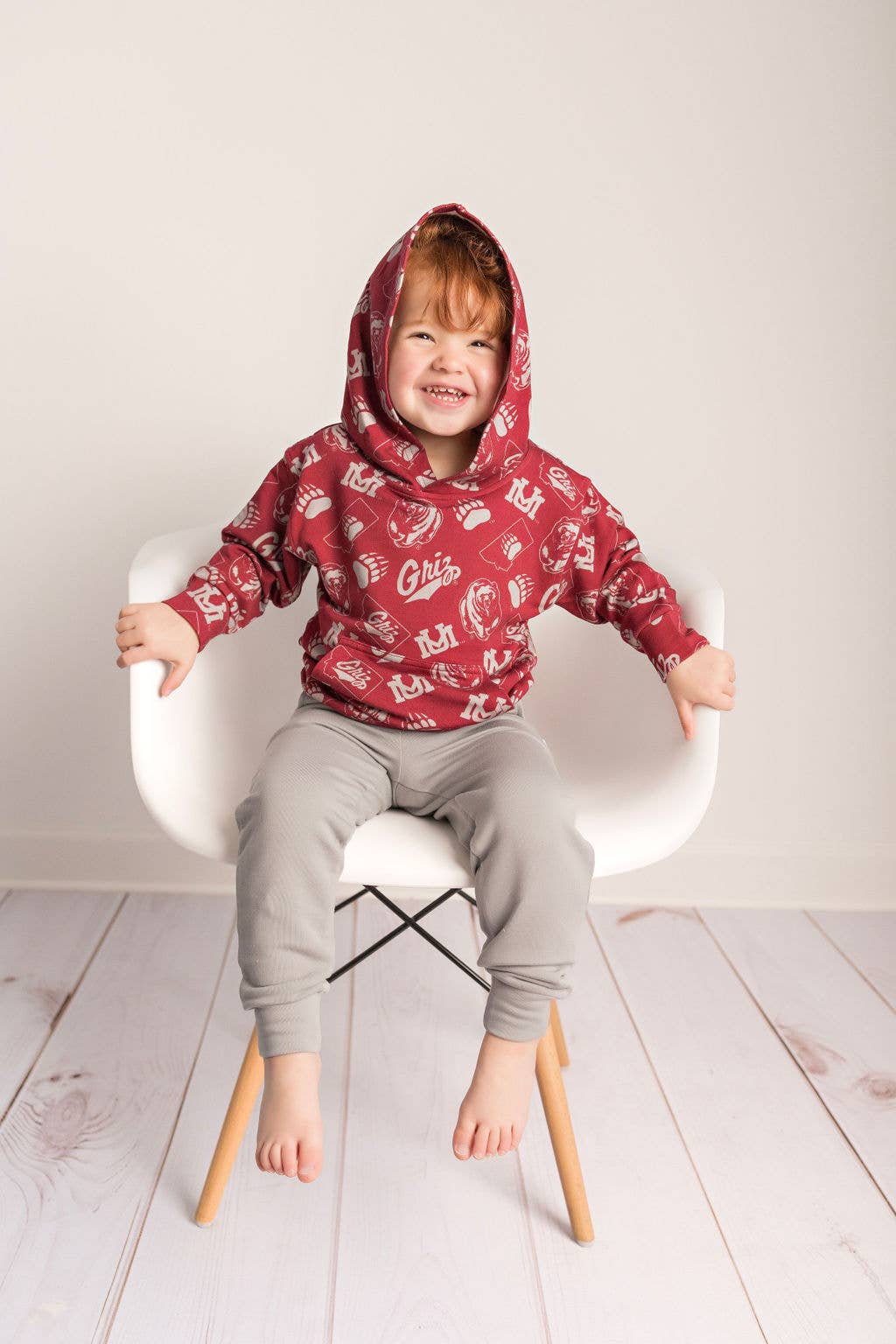 Kids Bamboo Grey Jogger Pants