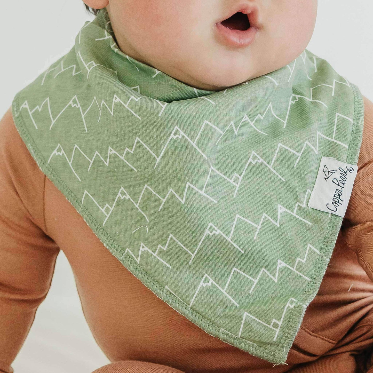 4 Pack Baby Bandana Bibs - Archer