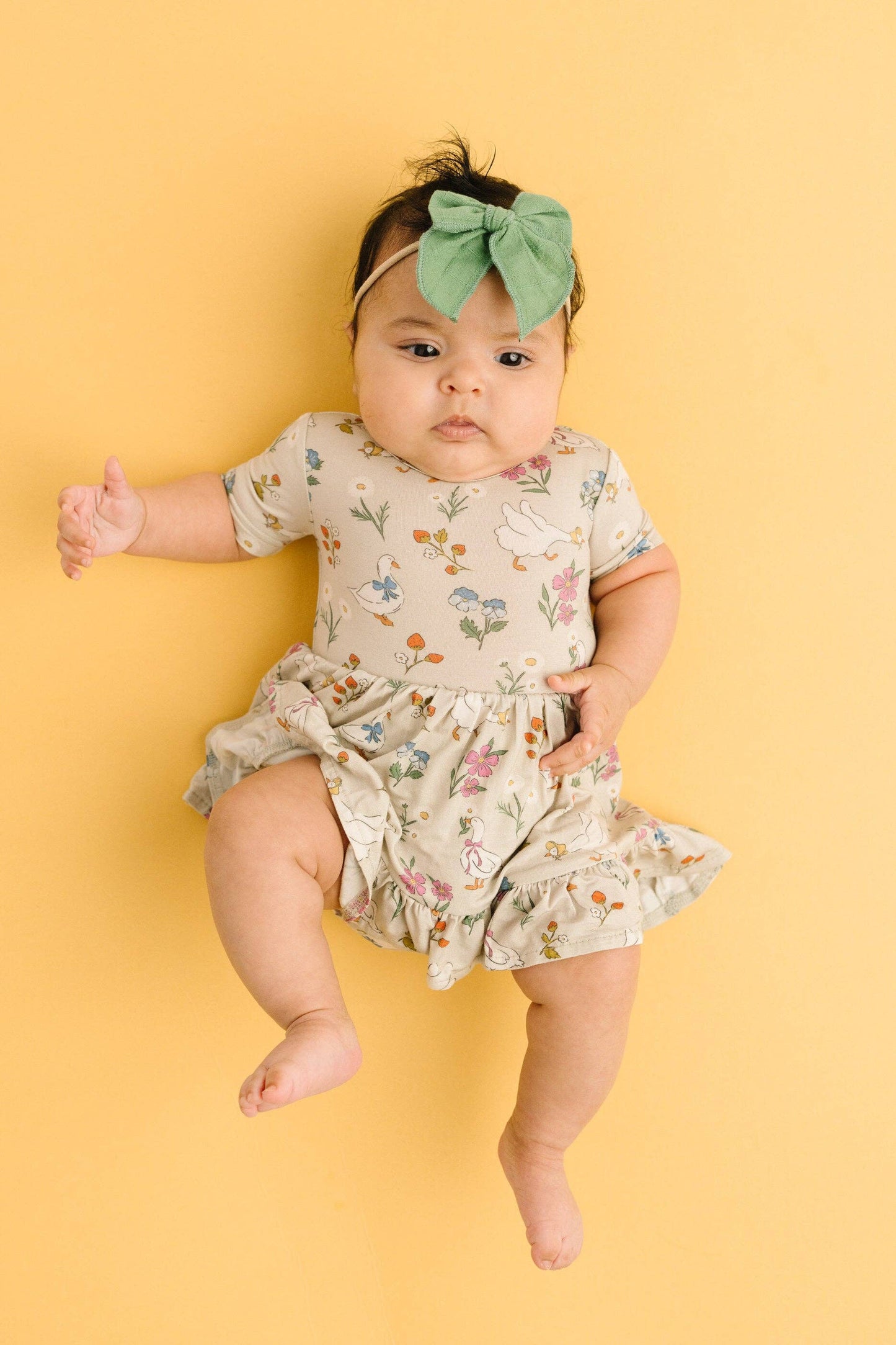 Garden Goose Short Sleeve Bamboo Dress