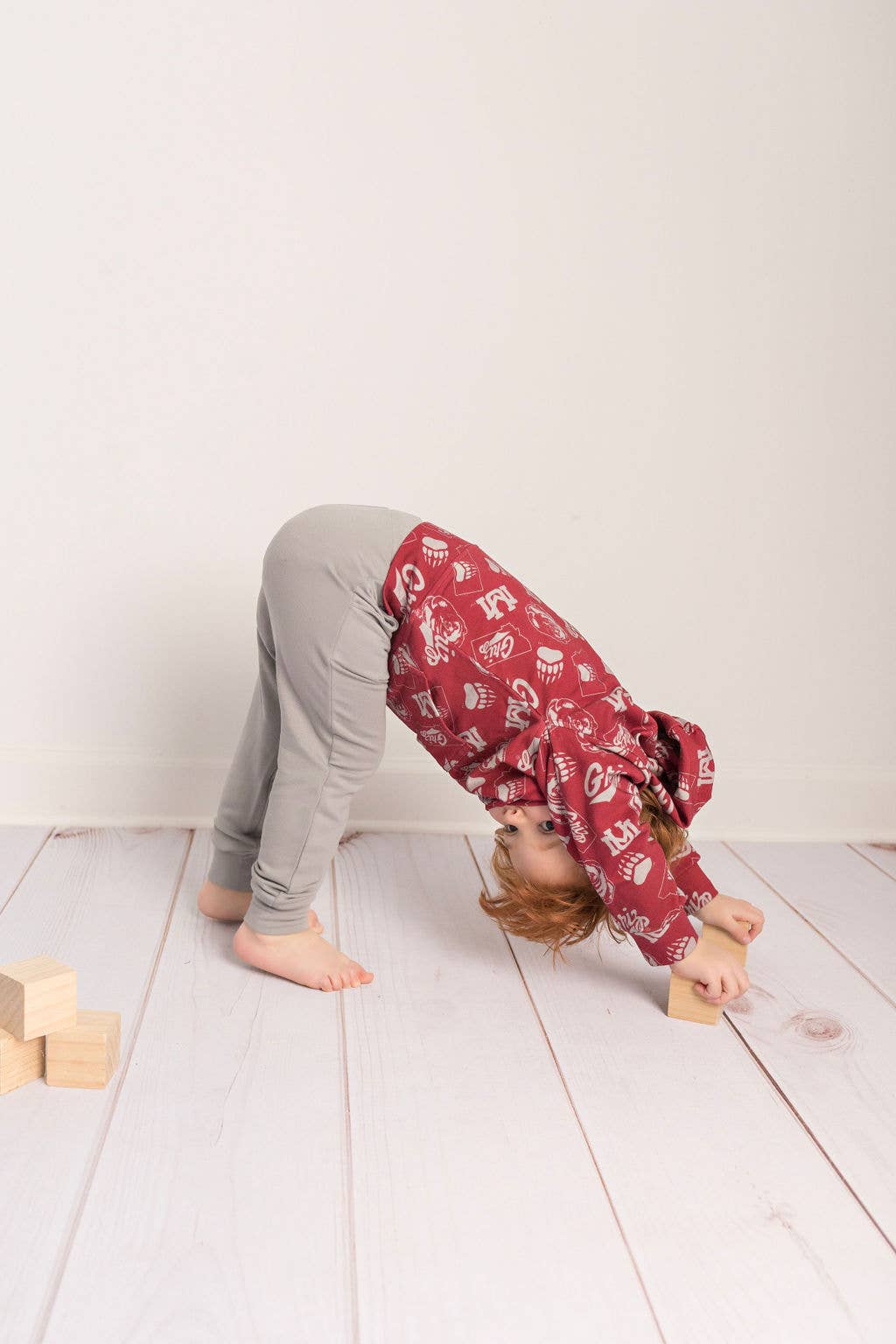 Kids Bamboo Grey Jogger Pants