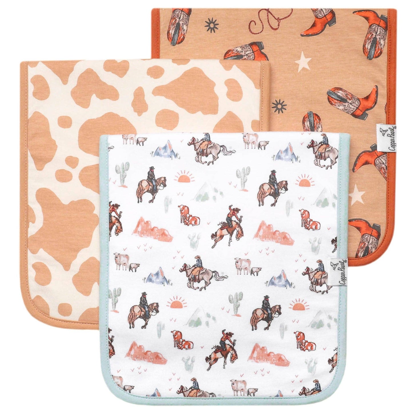 Premium Burp Cloths - Boone