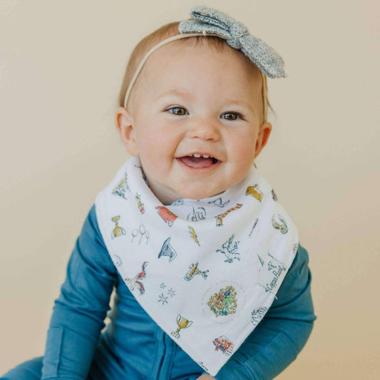 4 Pack Baby Bandana Bibs - Wizarding World
