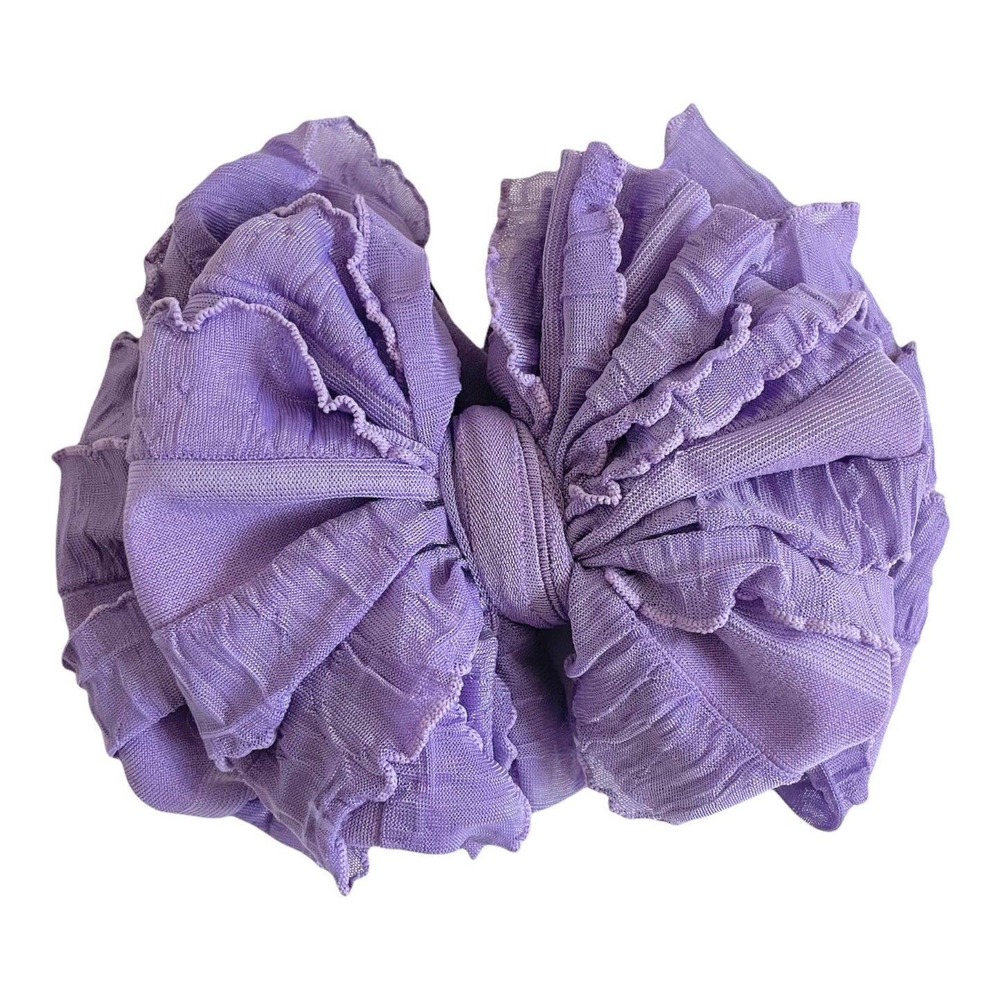 Orchid Ruffled Headband