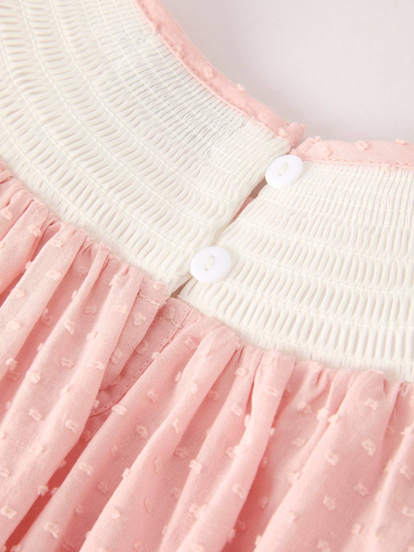 Silly Turkey Smock Embroidery Dress