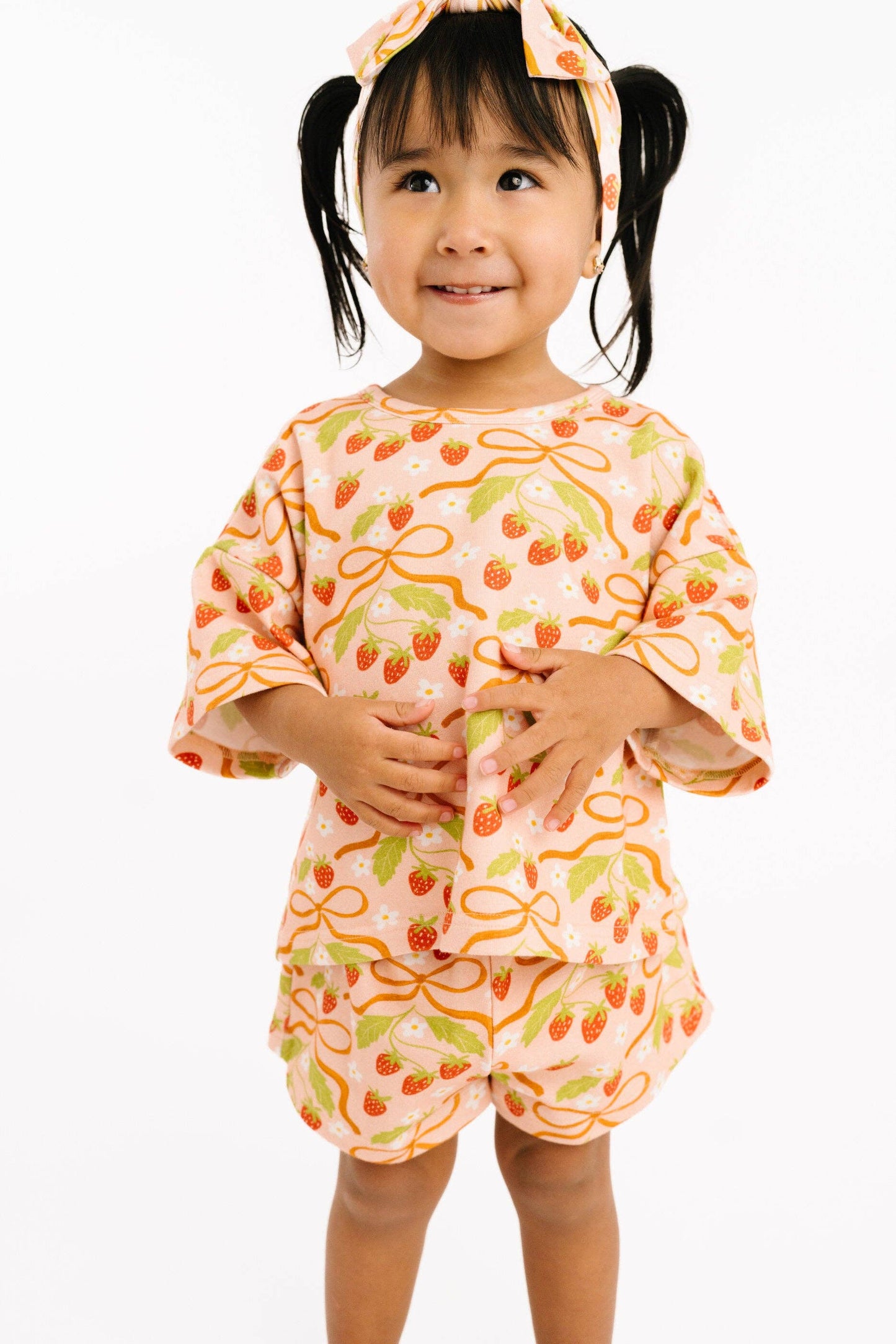 Sweet Strawberry Slouchy Set