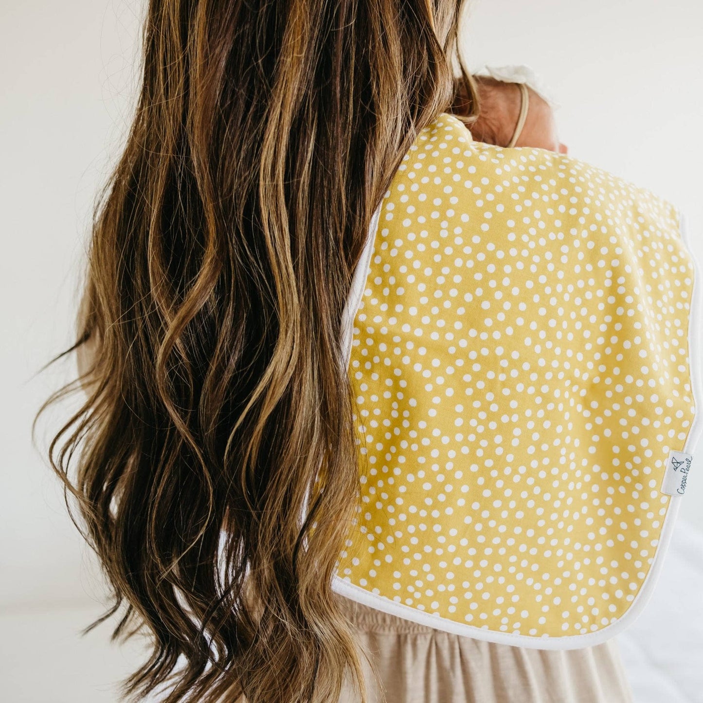 Premium Burp Cloths - Lemon
