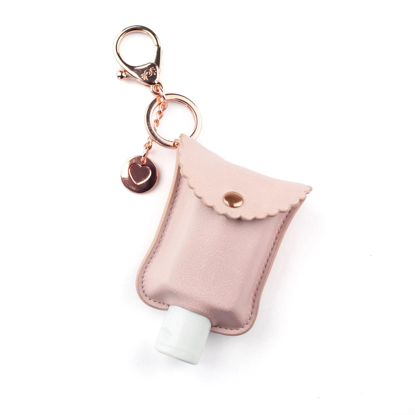 Blush Cute 'n Clean™ Hand Sanitizer Keychain