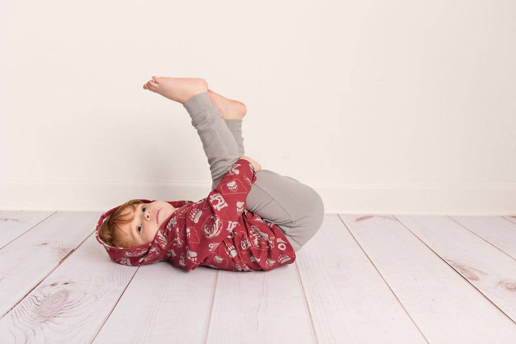 Kids Bamboo Grey Jogger Pants