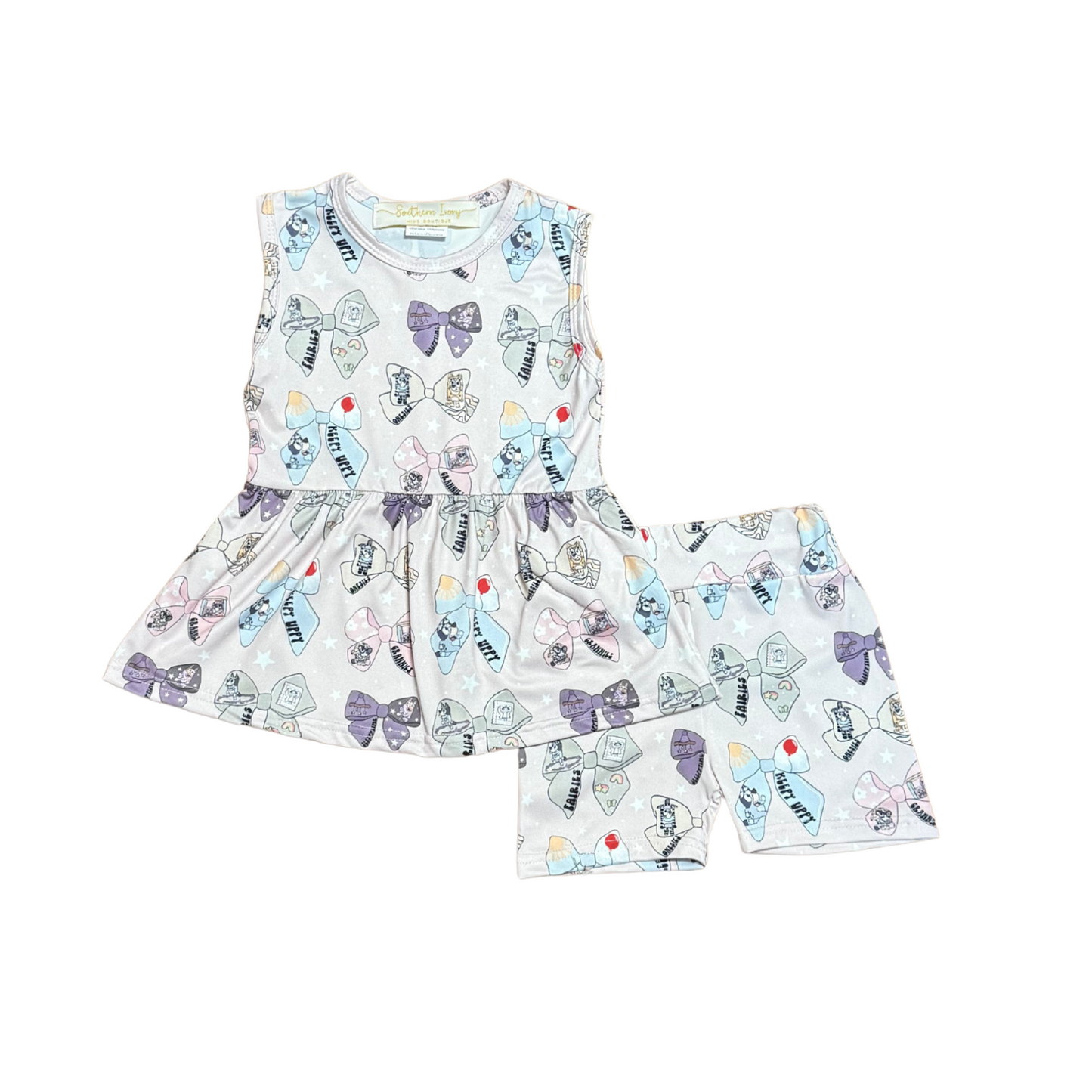 Bluey Bows Two Piece Set
