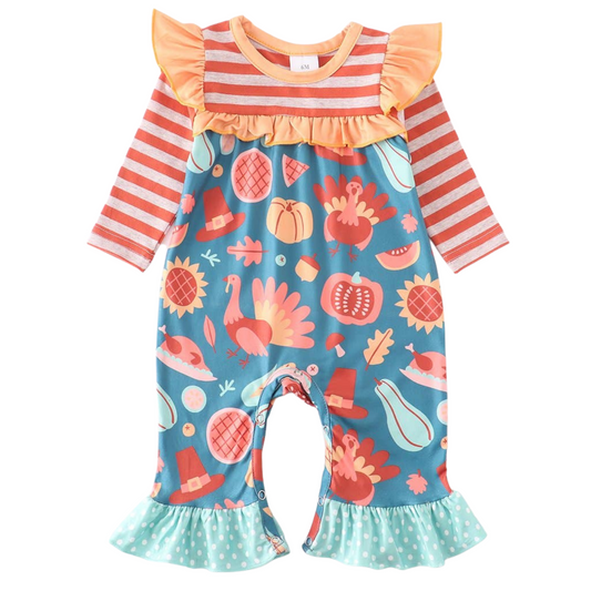 Thankful Turkey Romper