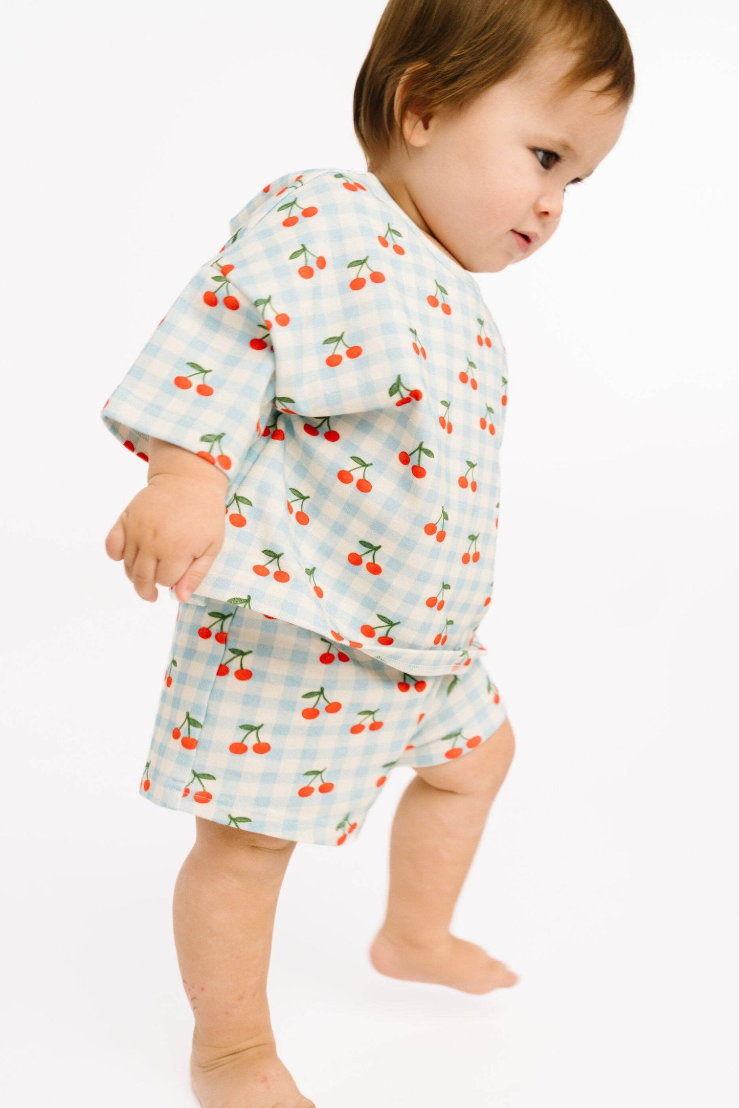 Cherry Picnic Slouchy Set