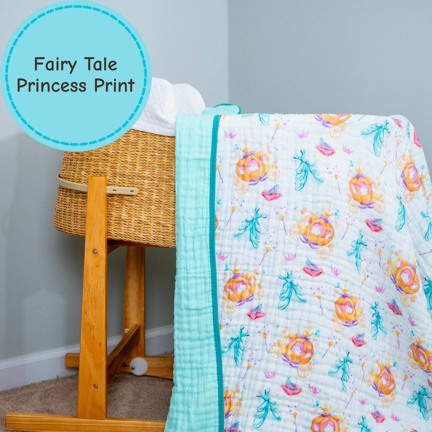 Muslin Quilt Baby & Kids Blanket Glass Slipper