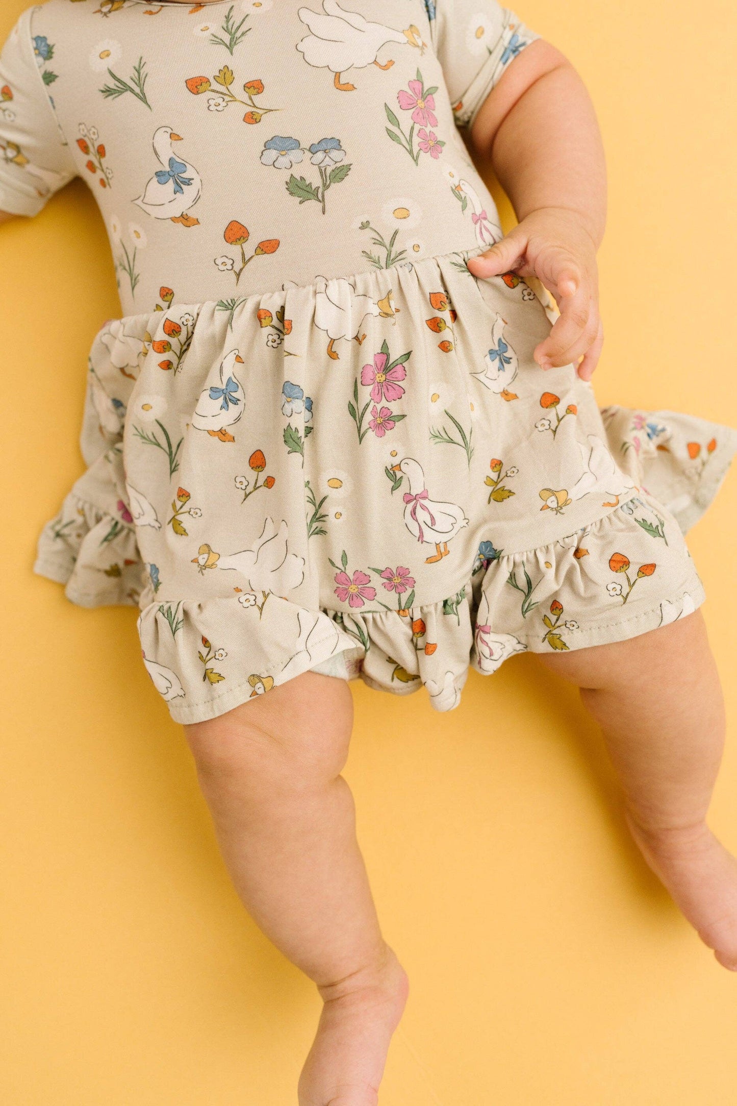 Garden Goose Short Sleeve Bamboo Dress
