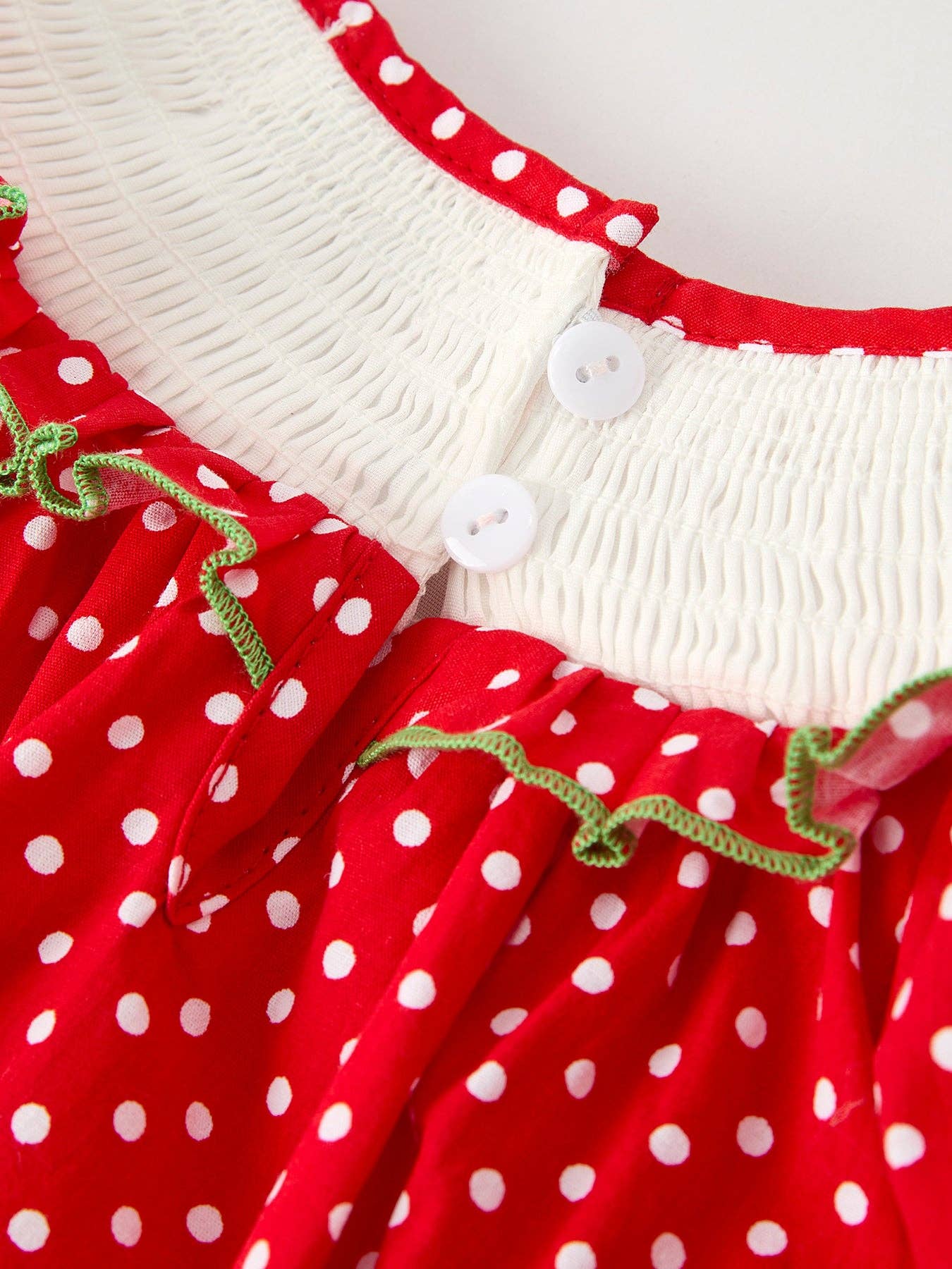 Christmas Cheer: Grinch Embroidery Romper