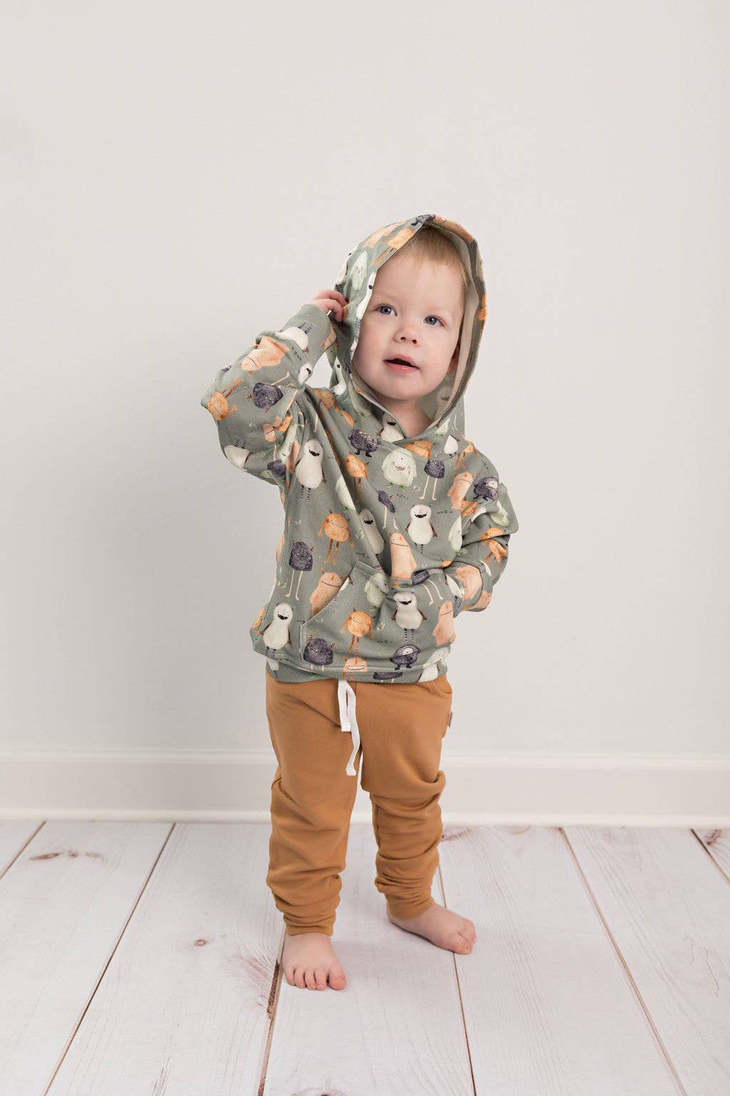 Kids Bamboo Monster Hoodie