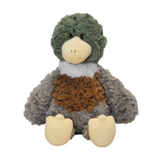 14IN CUDDLY MALLARD DUCK-DUDLEY