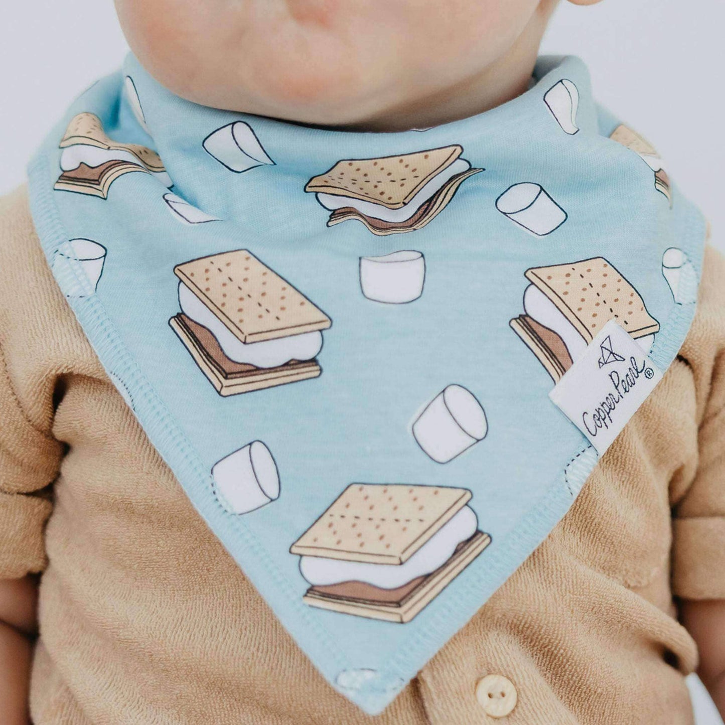 4 Pack Baby Bandana Bibs - Bridger