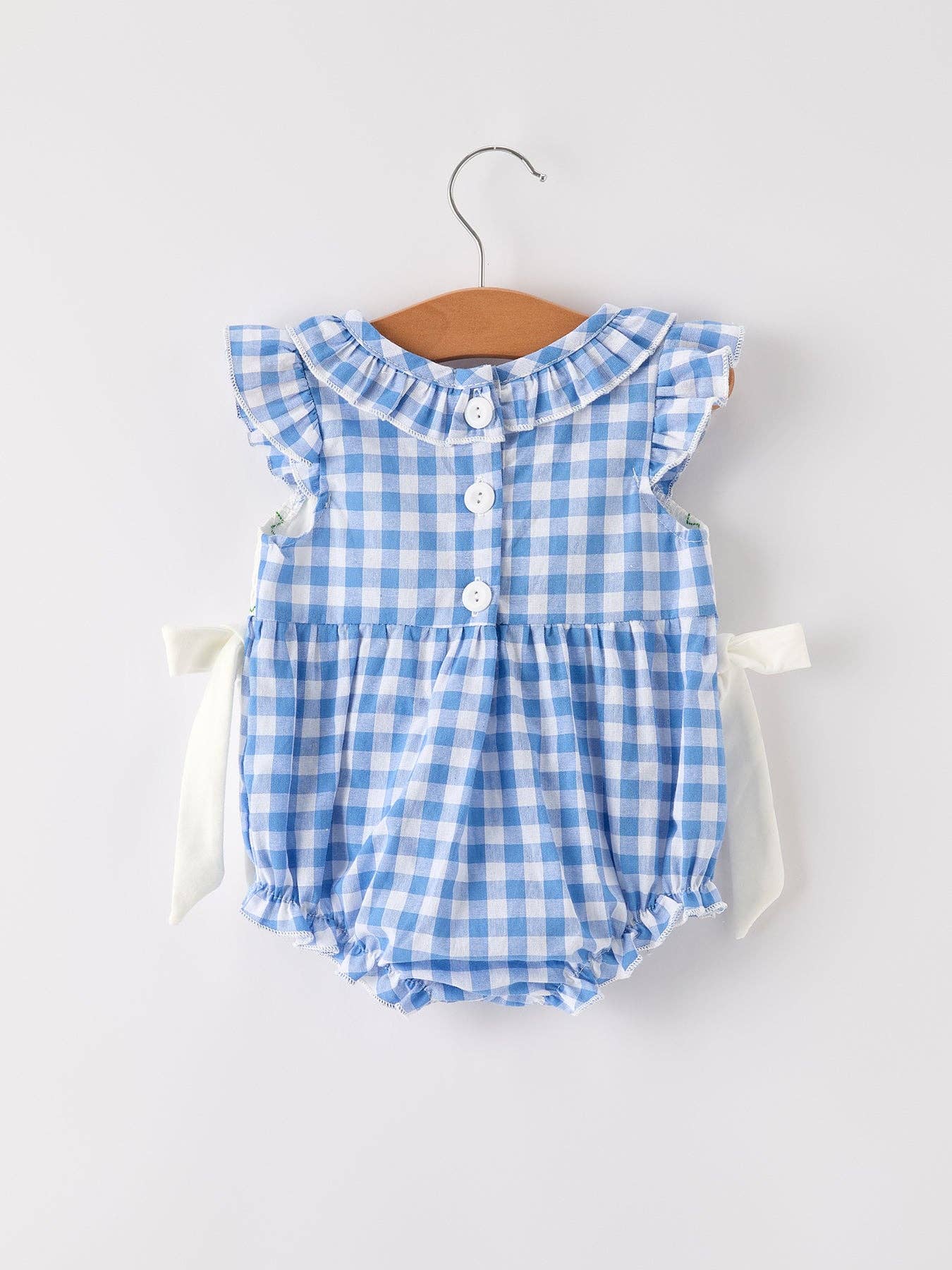 Pumpkin Season Embroidery Romper