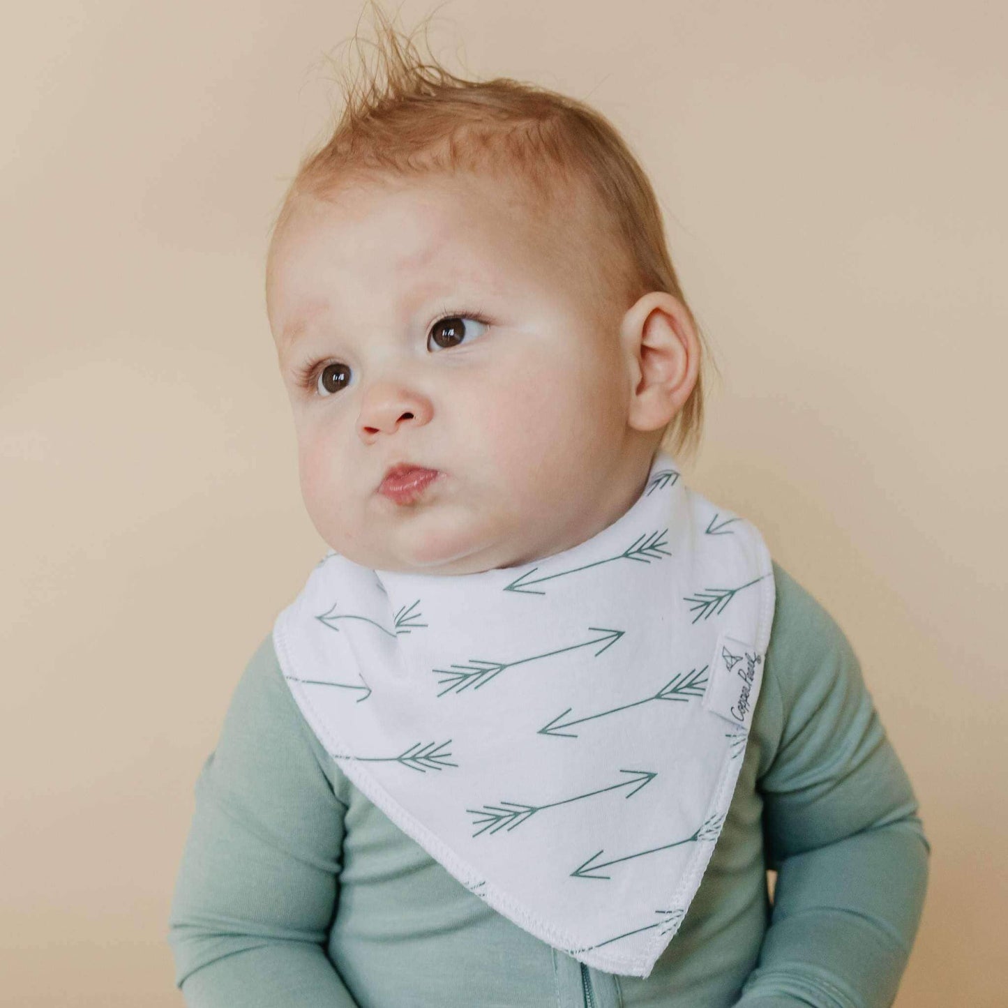 4 Pack Baby Bandana Bibs - Archer