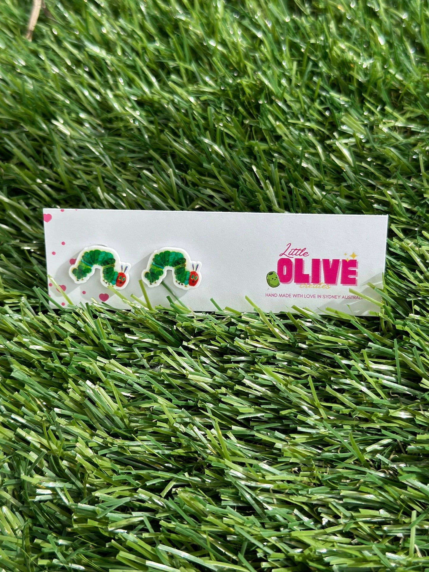 The Hungry Caterpillar Teacher Book Week Earrings