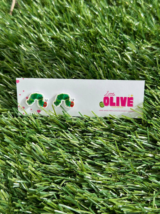 The Hungry Caterpillar Teacher Book Week Earrings