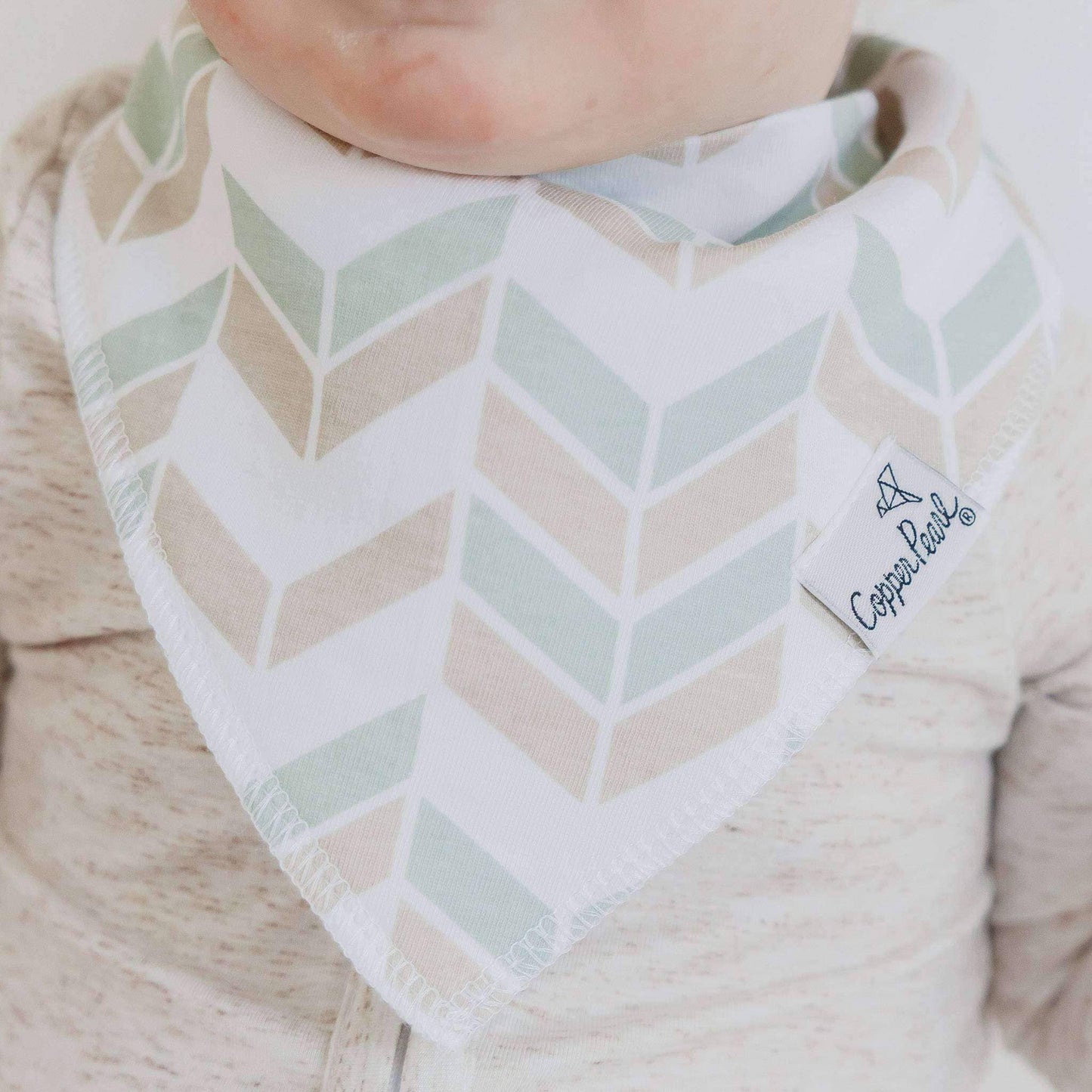 4 Pack Baby Bandana Bibs - Archer