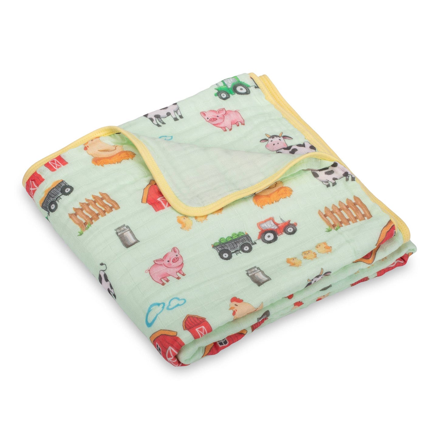 Muslin Quilt Baby & Kids Blanket Little Farmer