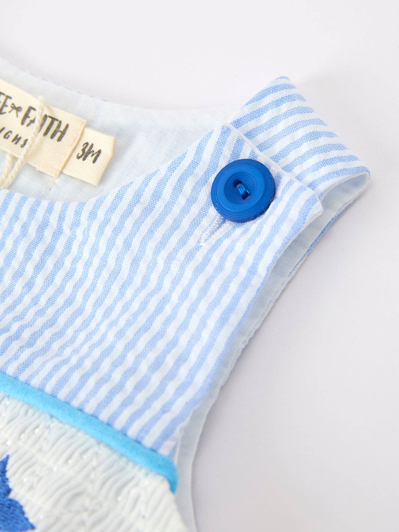 Summer Whale Embroidery Baby Boys Jonjon