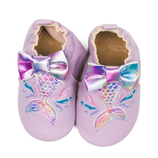 Robeez Leather Mermaid Soft Soles (Infant)