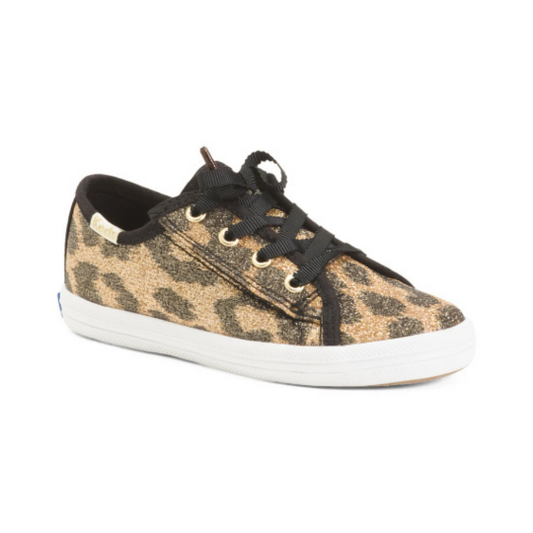 Kickstart Glitter Leopard Sneakers