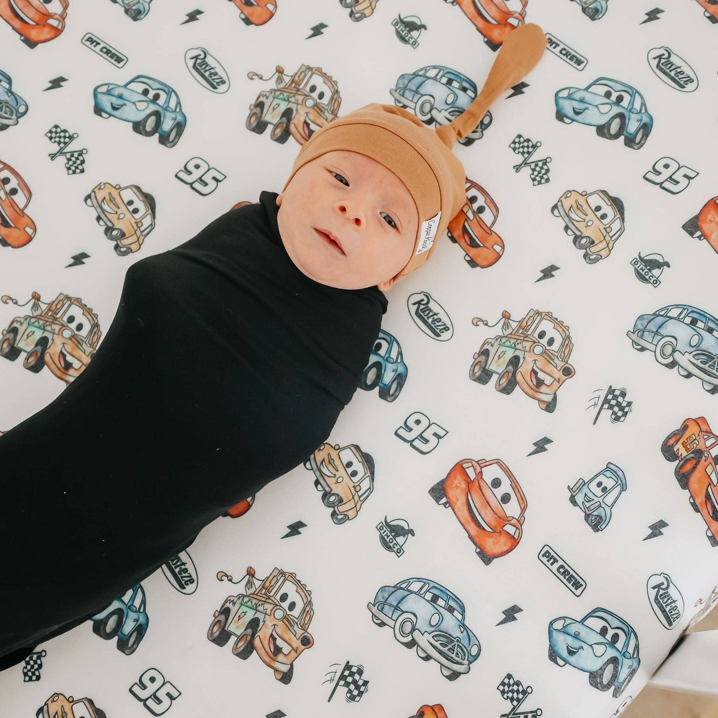Premium Knit Fitted Crib Sheet - Disney Pixar Cars