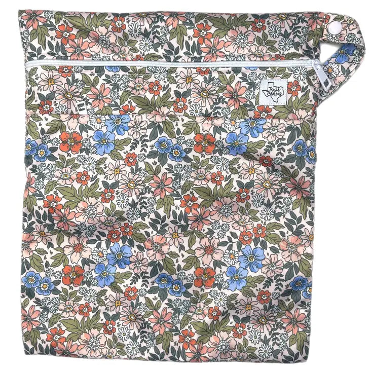 Delicate Floral Large Wet Bag