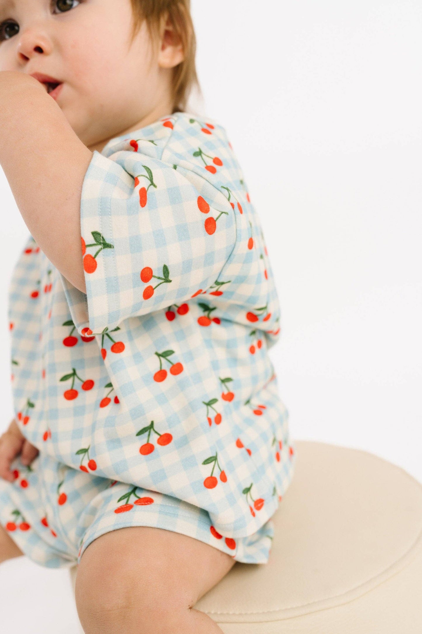 Cherry Picnic Slouchy Set
