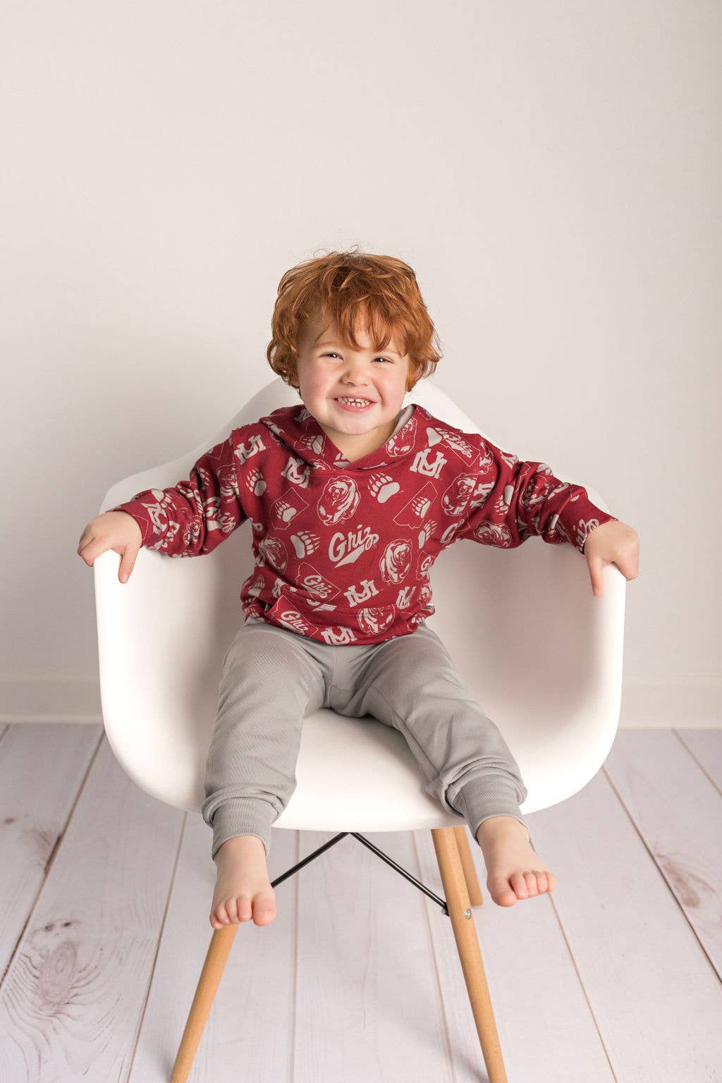 Kids Bamboo Grey Jogger Pants