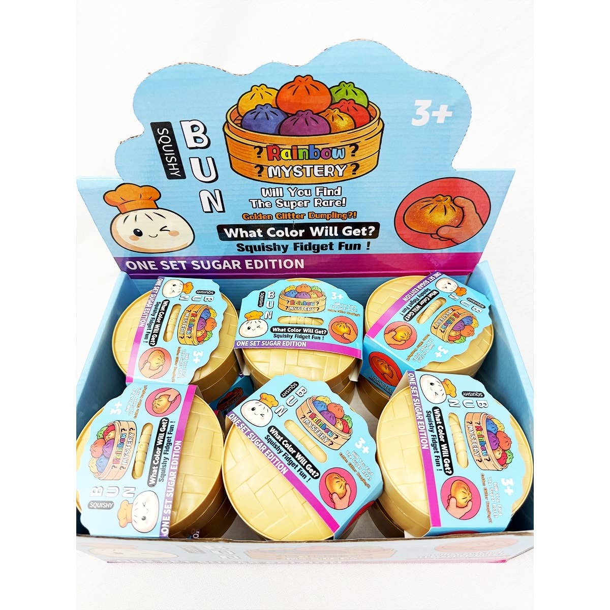 Maltose Mystery Dumpling Squishy with Steamer