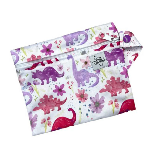 Floral Dinos Mini Wet Bag